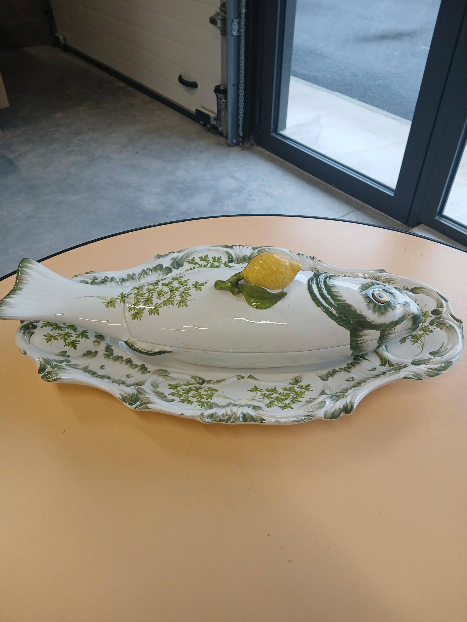 ceramic fish platter
