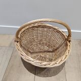 Vintage wicker basket