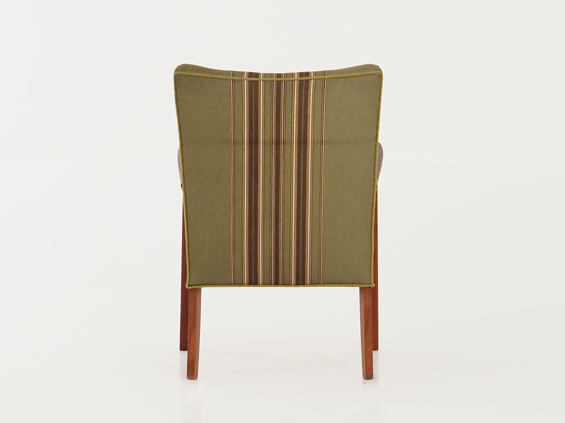 Armchair, teak construction, Scandinavian design of the 70s