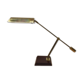 Brass and bakelite swing lamp 1980