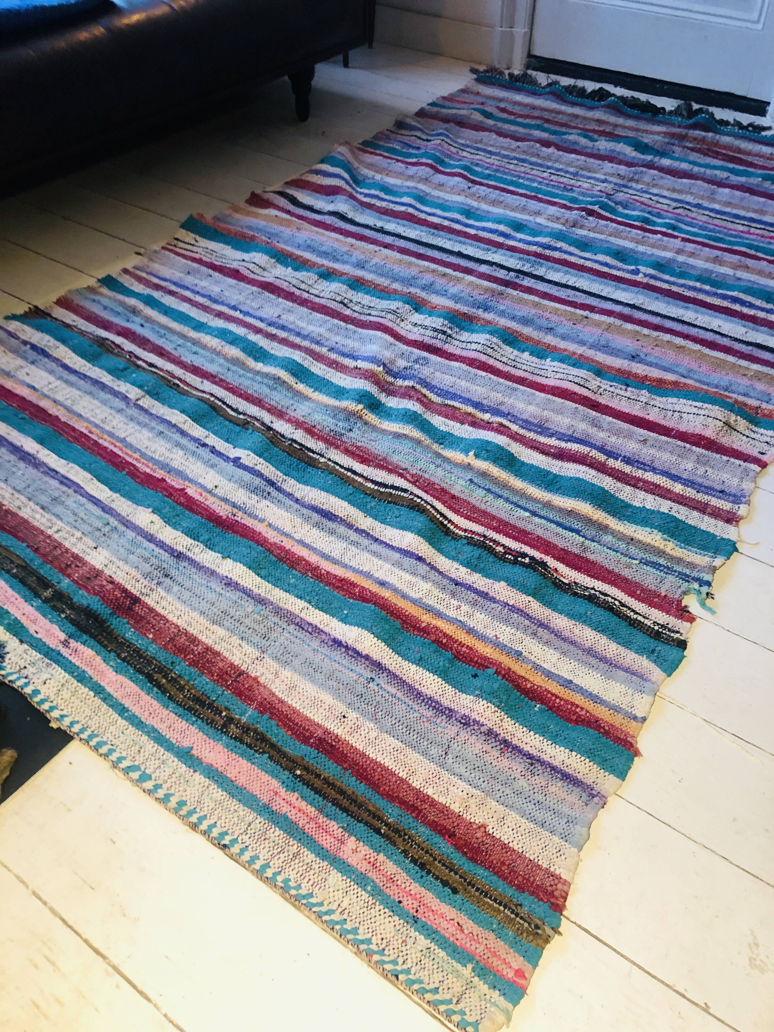 Vintage bohemian carpet 260x157cm