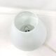 Small mushroom lamp in white opaline