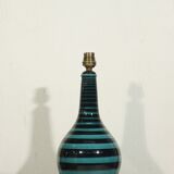 Ceramic lamp base from the Müller workshops in Lucerne Switzerland 1950s