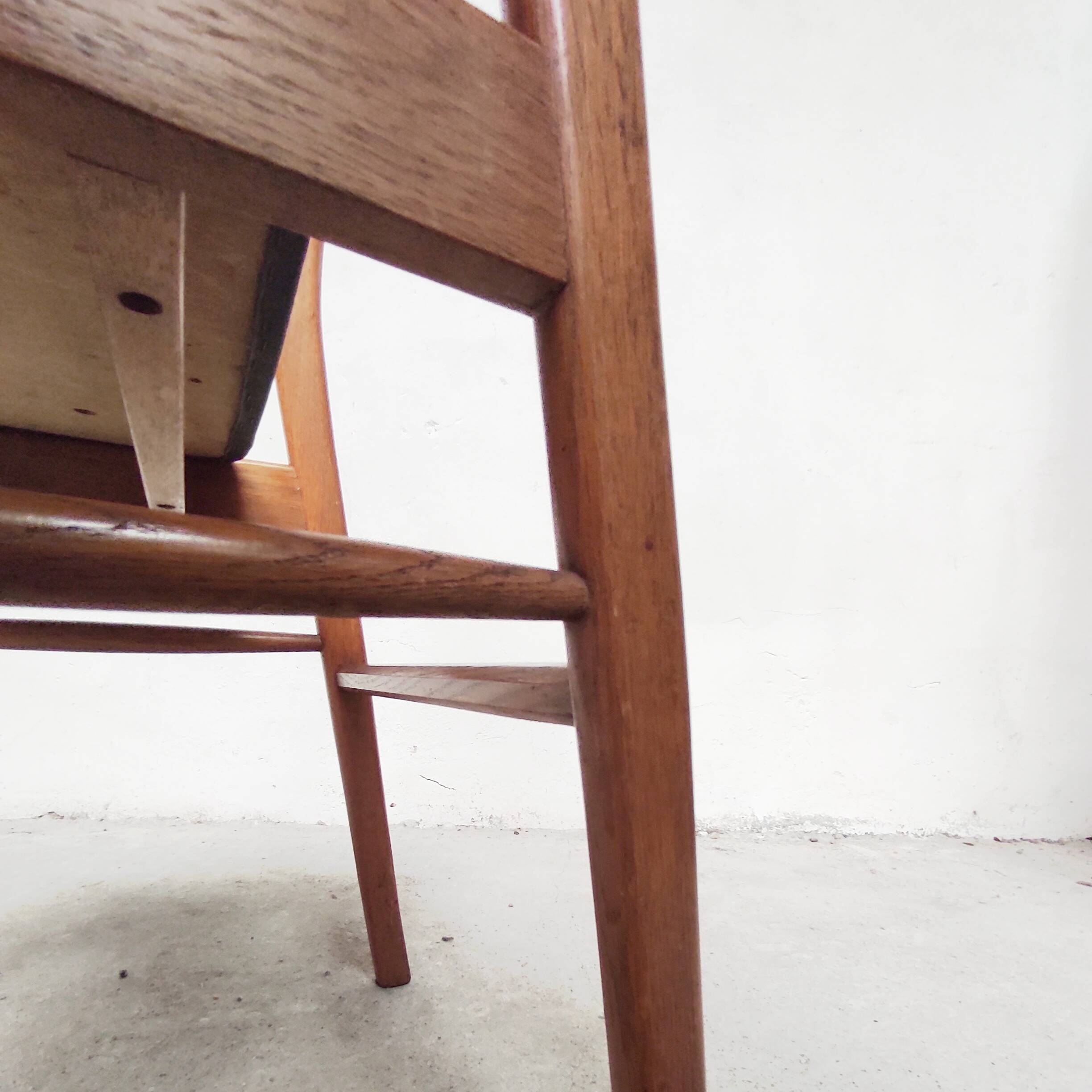 Set of 4 Scandinavian chairs, 1960