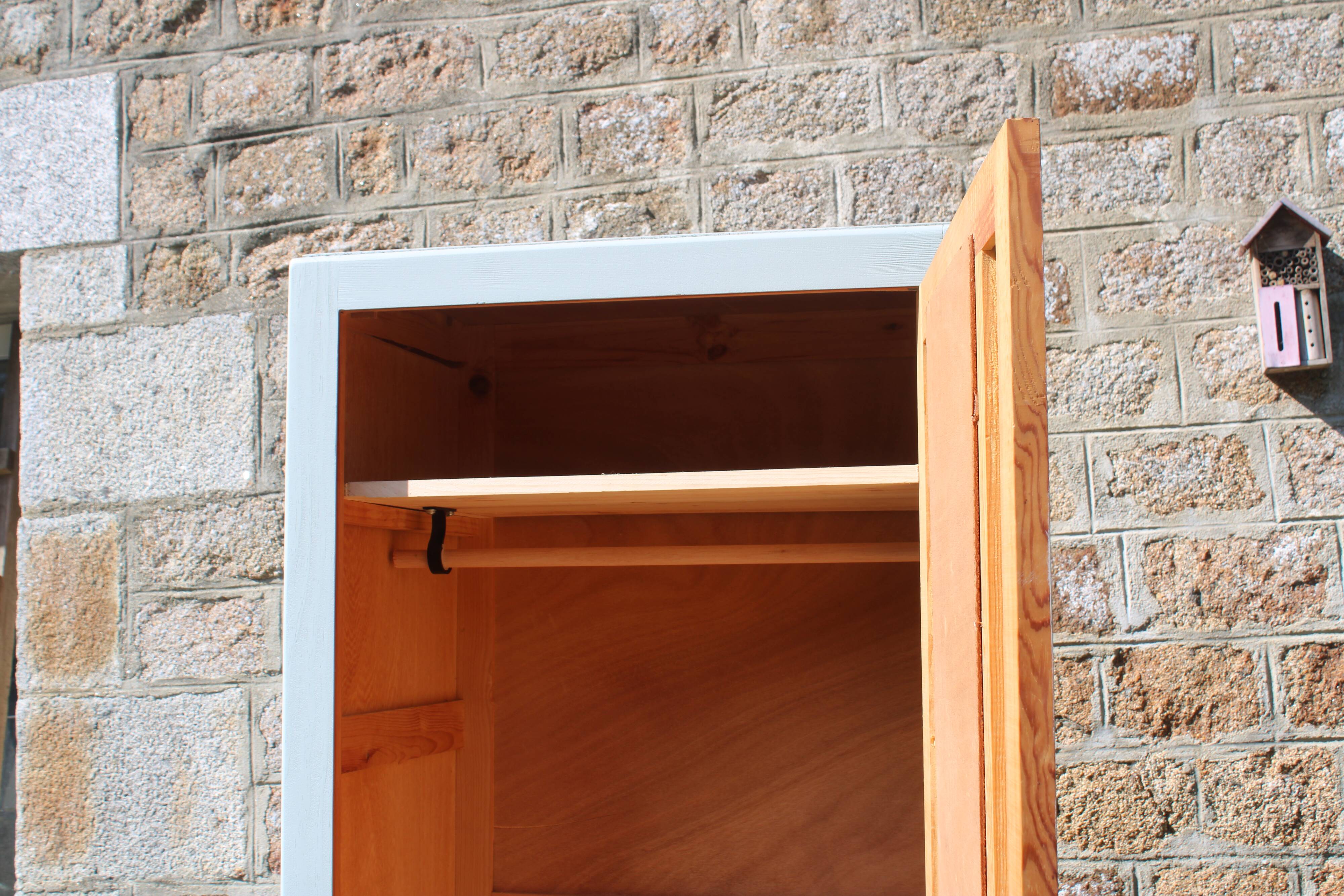 Renovated vintage wardrobe – Haussmannian style / chic country