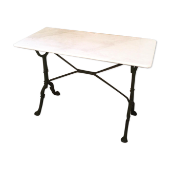 Marble bistro table