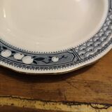 soup plates in english porcelain