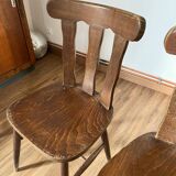 Pair of bistro chairs
