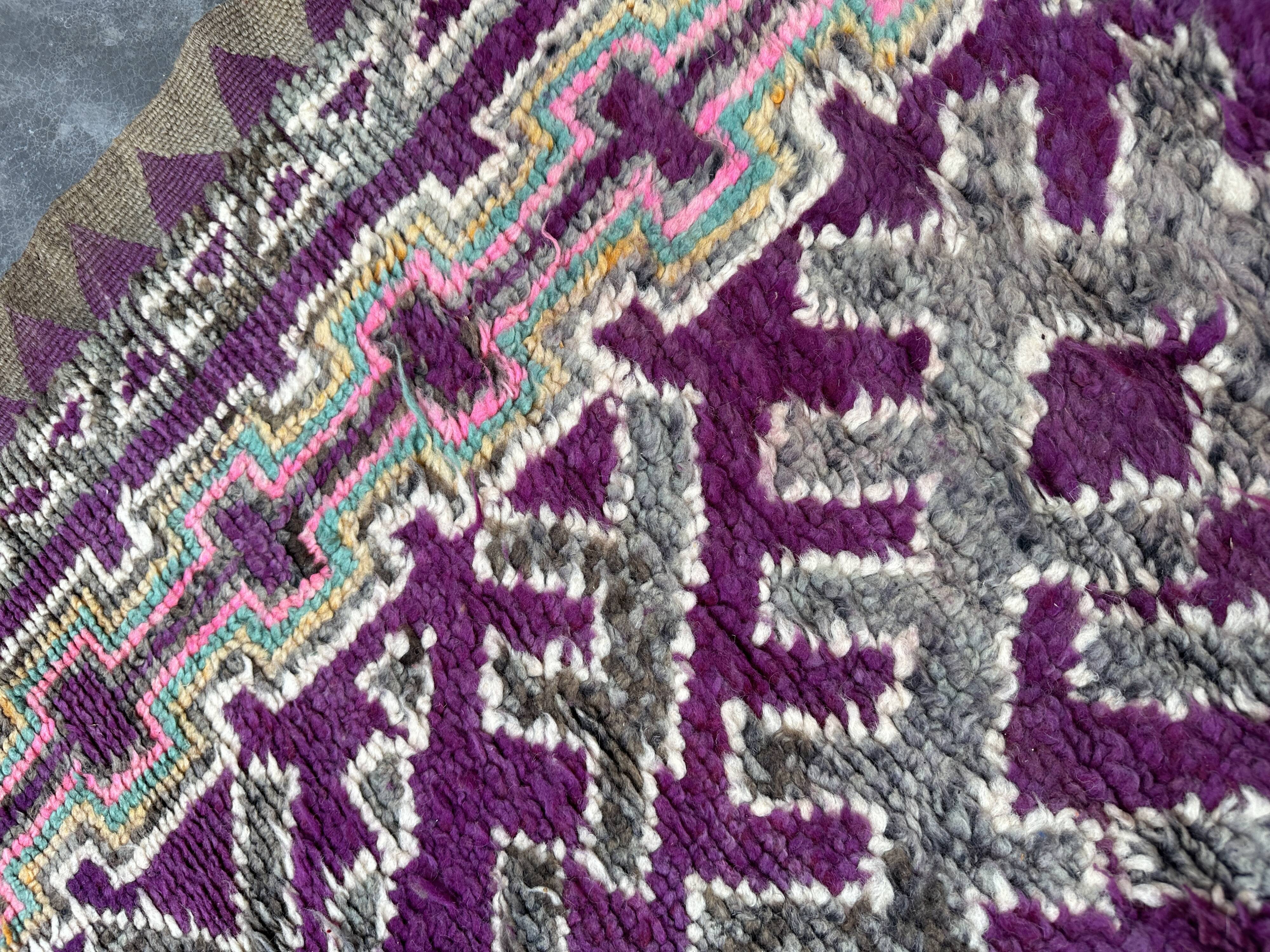 Moroccan carpet - 204 x 460 cm