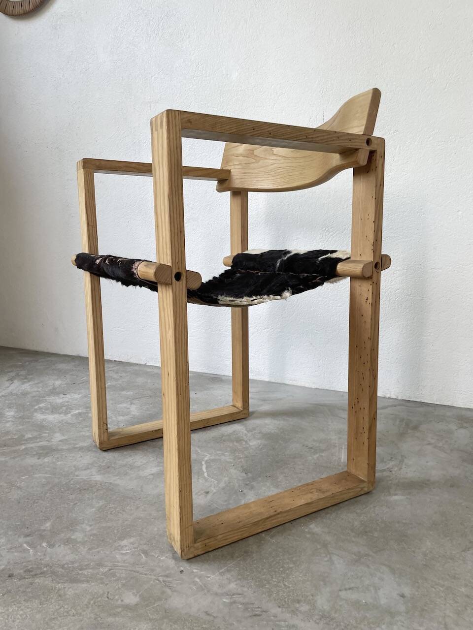 Oak chairs with armrests Ate Van Apeldoorn