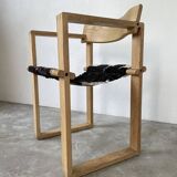 Oak chairs with armrests Ate Van Apeldoorn