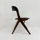 Vintage dining chair by Louis van Teeffelen , 1960's
