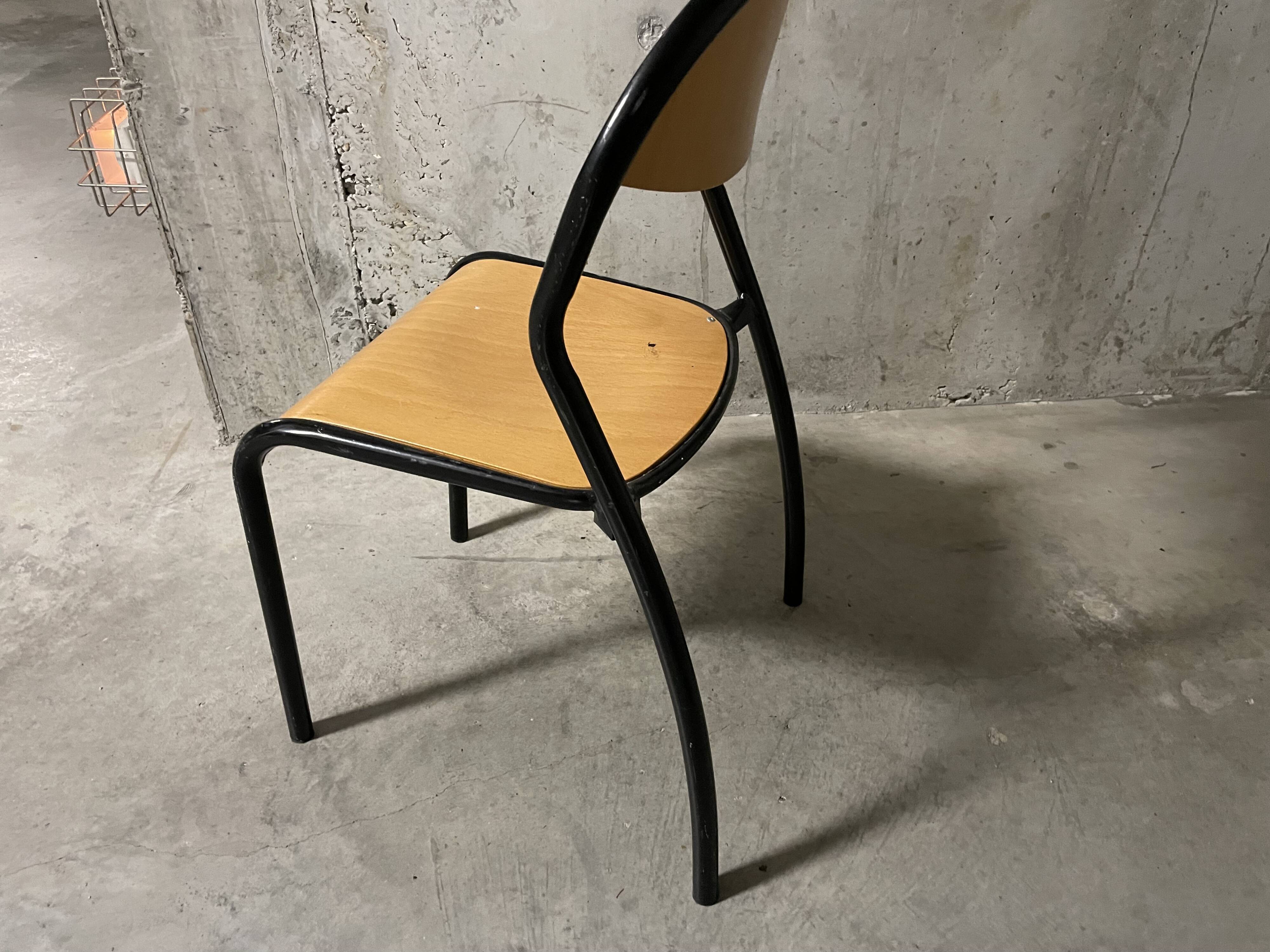 80s school chair