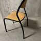Chaise d’école, années 80