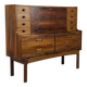 Bureau Secrétaire Mid Century par Arne Wahl Iversen pour Vinde Møbelfabrik, 1960s