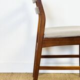 4 Scandinavian teak chairs 1960