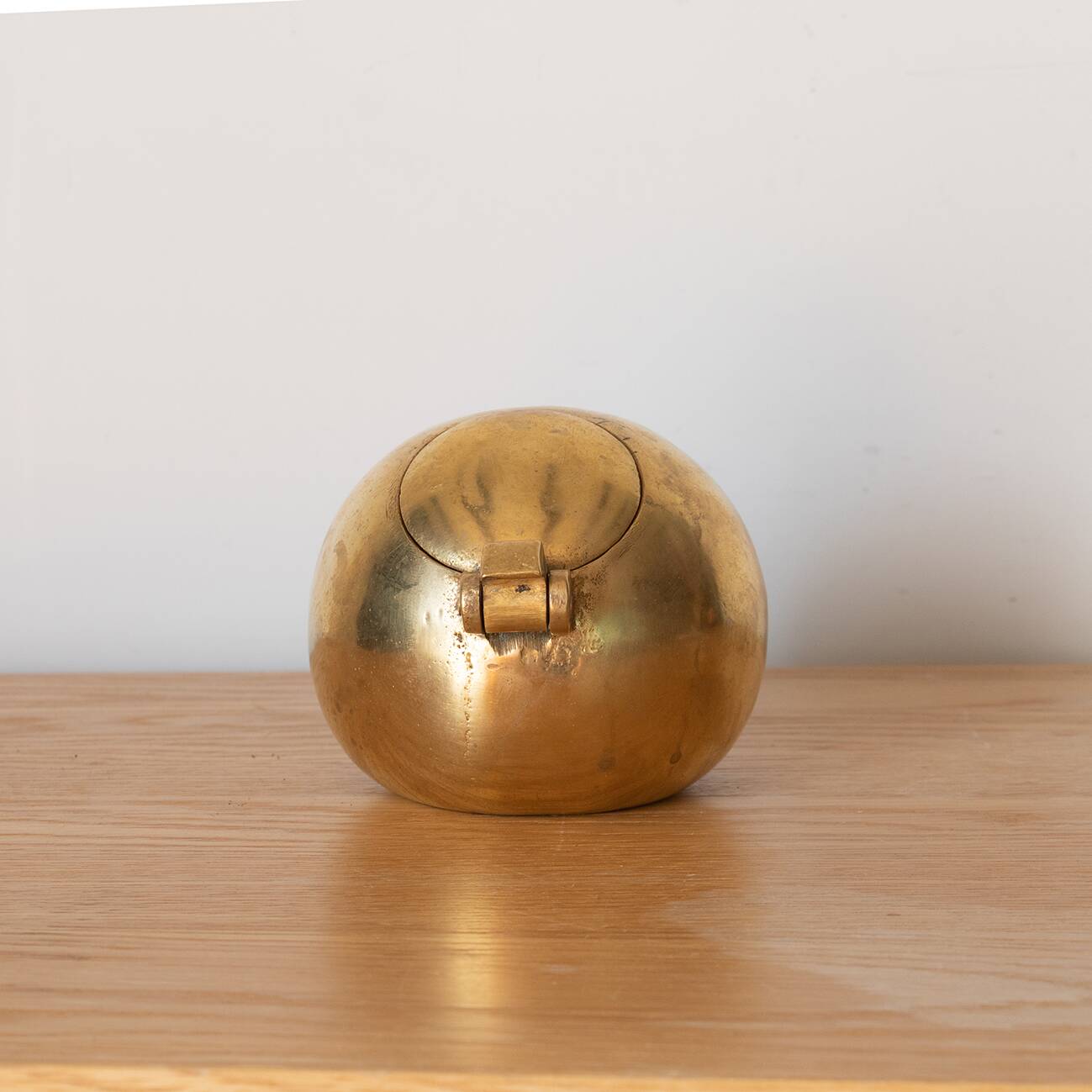 Gilded bronze ashtray by Valenti circa 1950