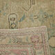 Hand-Knotted Anatolian Vintage 1970s 224 cm x 338 cm Beige Wool Carpet