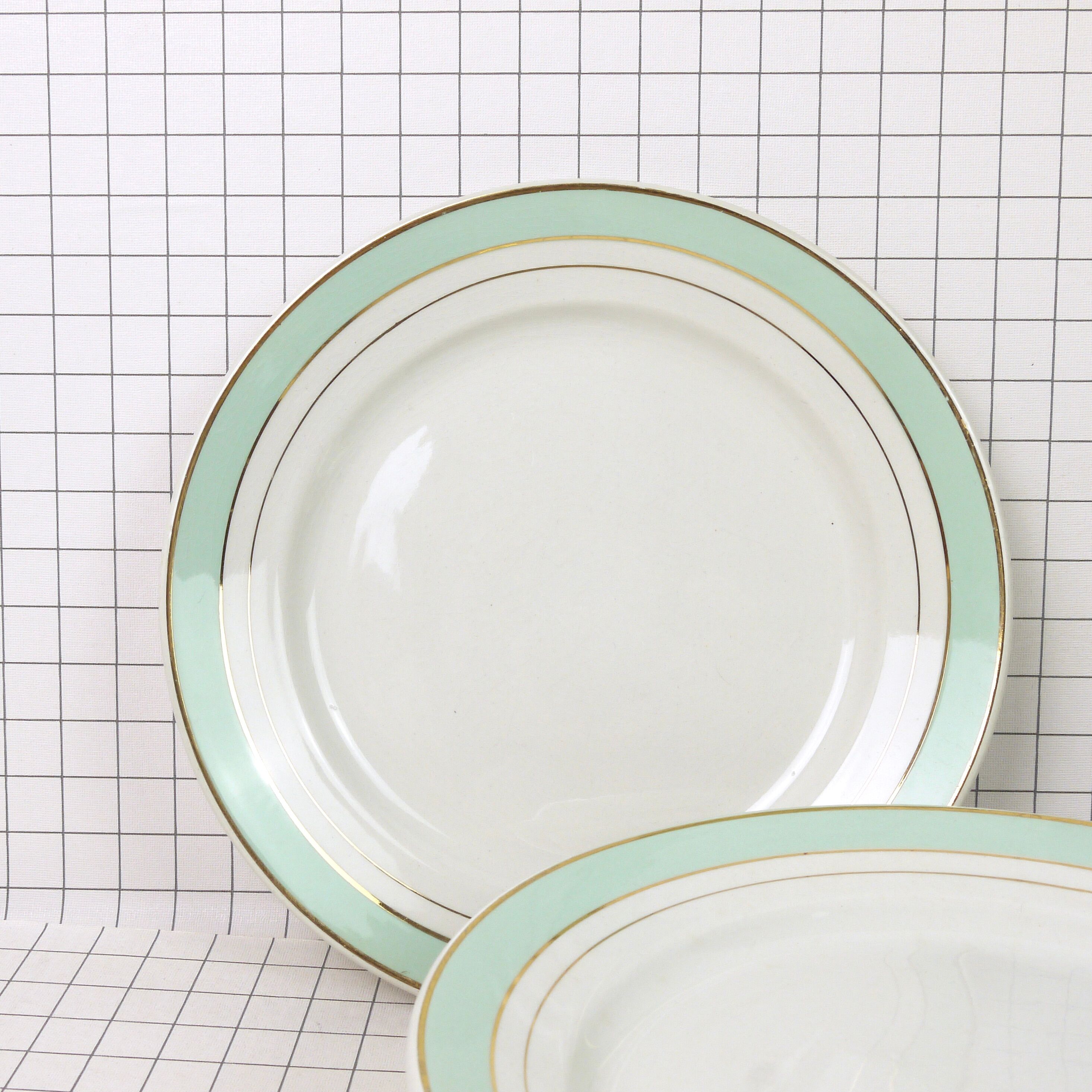 Lot of 7 plates Epinay Luneville