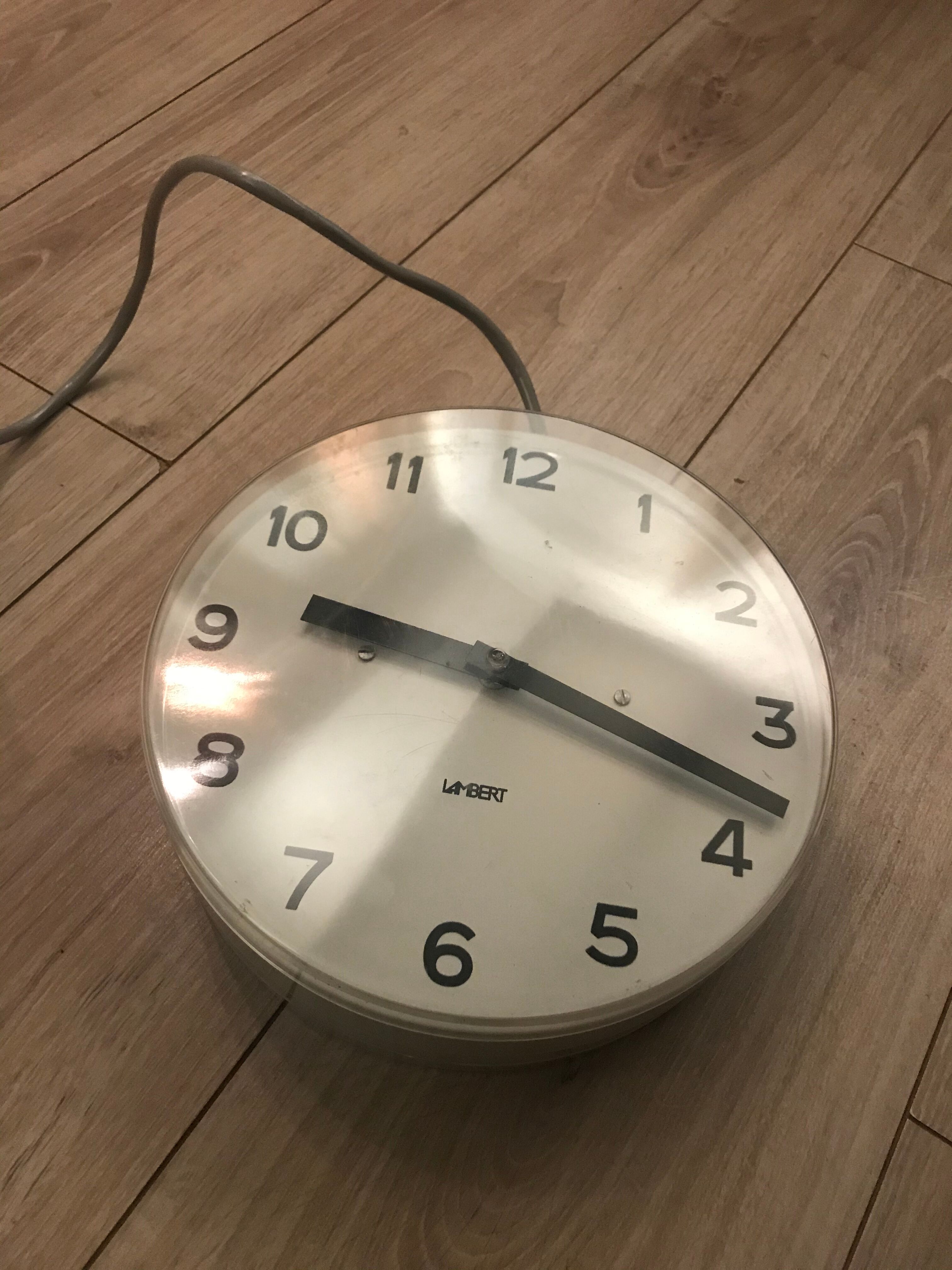 Vintage industrial Lambert pendulum