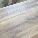 1950s pine farmhouse table 220cm