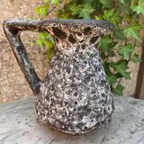 Vase fat lava par Alain Rufas Vallauris 1960’s