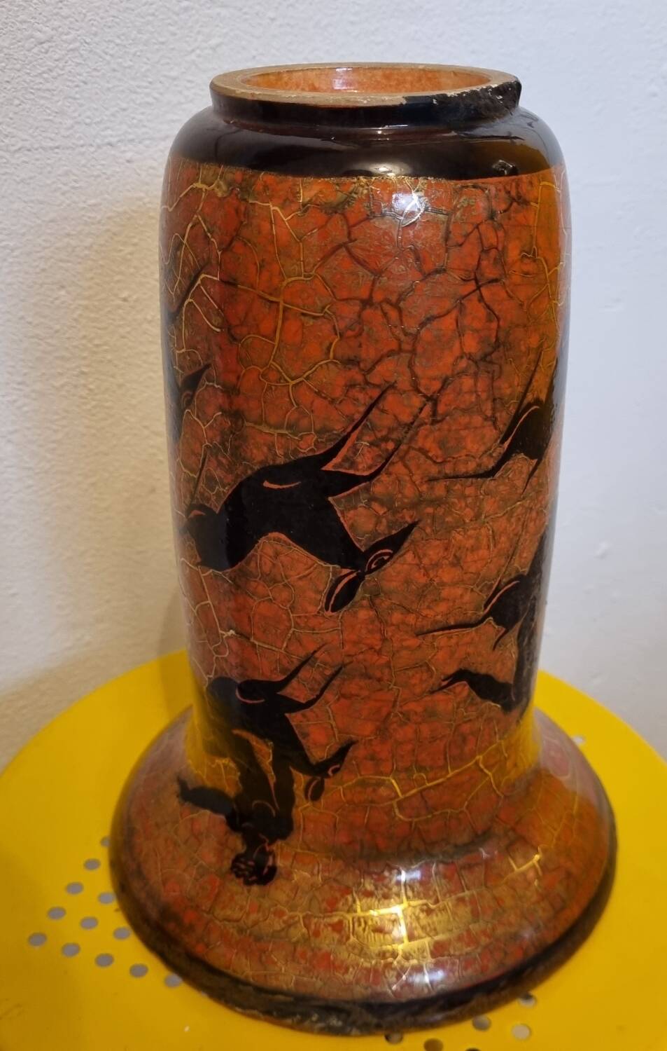 J.Mayodon ceramic vase, 27cm
