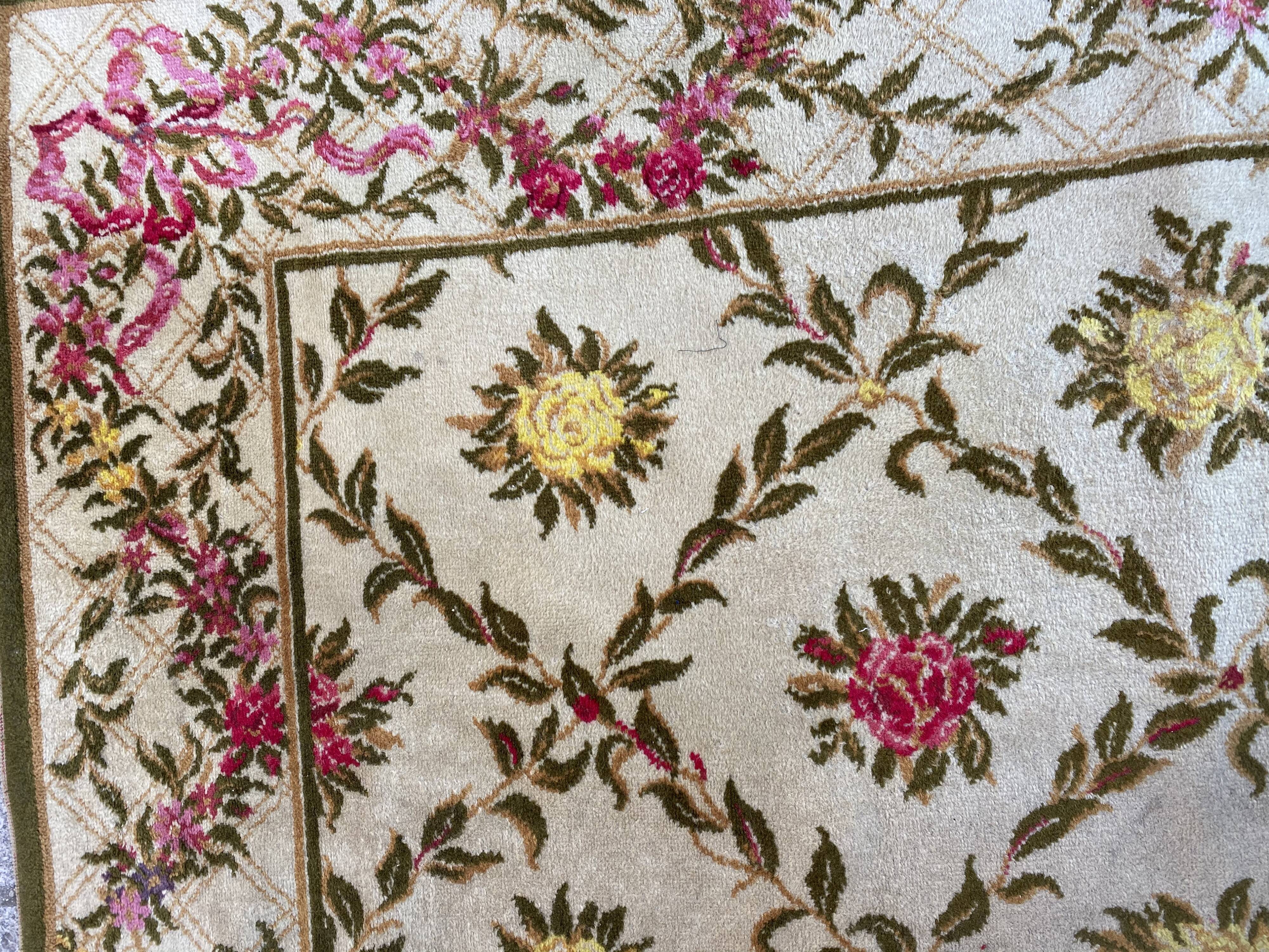 Nice carpet style aubusson or soap factory 170x240 cm