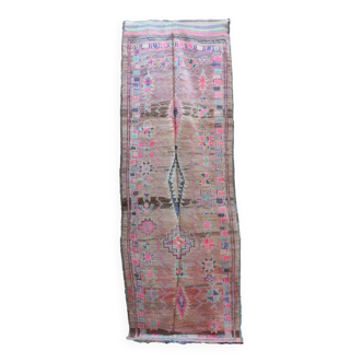 BOUJAD. Vintage Moroccan Rug, 121 x 345 cm