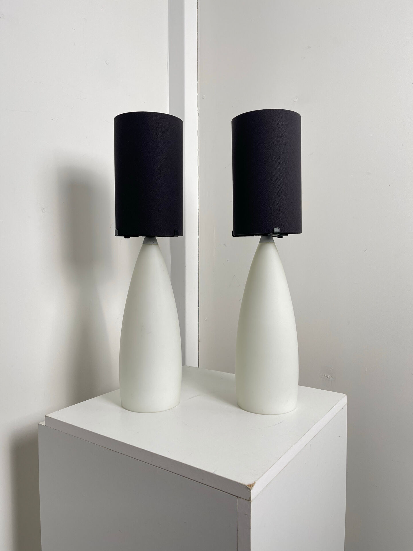 Pair of 1980s lamps