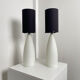 Pair of 1980s lamps