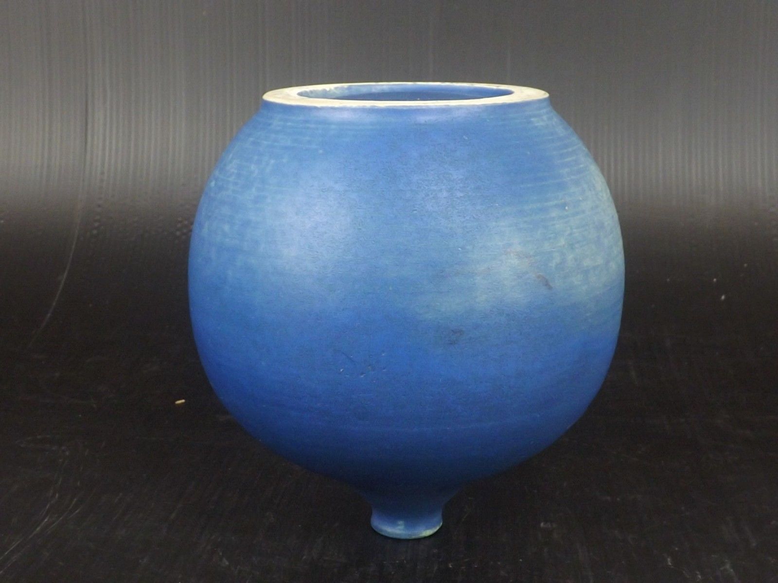 Enamelled spherical ball by Jean and Renée 1981 MTC