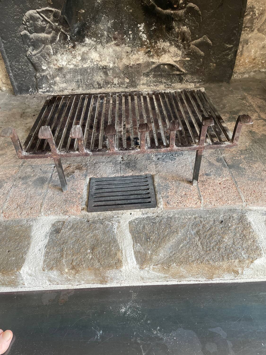 Grill de cheminée