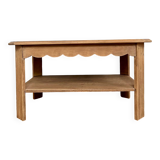 Table basse Art Déco en chêne
