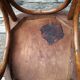 Chaise de bistrot en bois