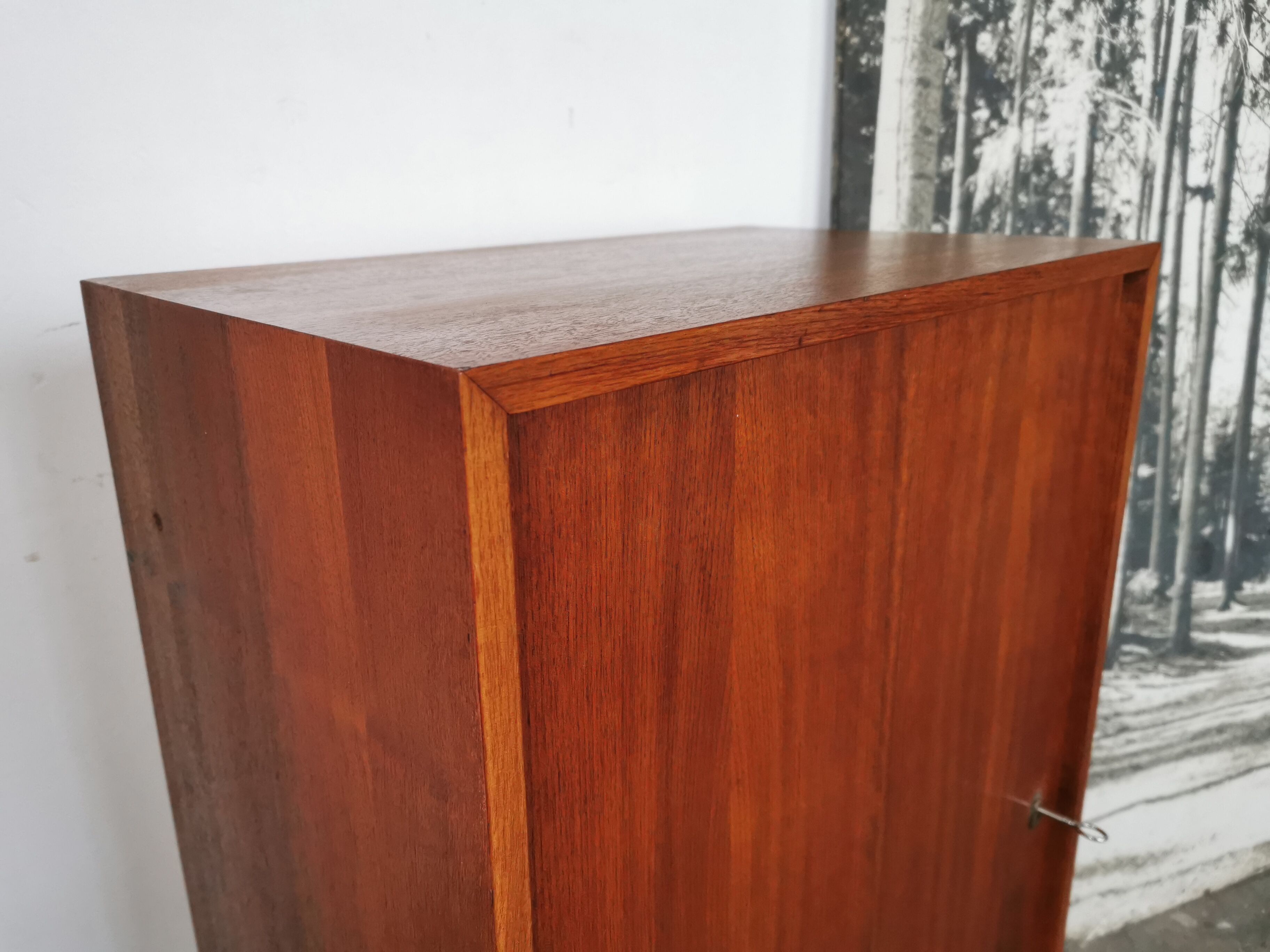 Scandinavian teak box cabinet 1970
