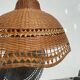 Suspension en rotin 1970