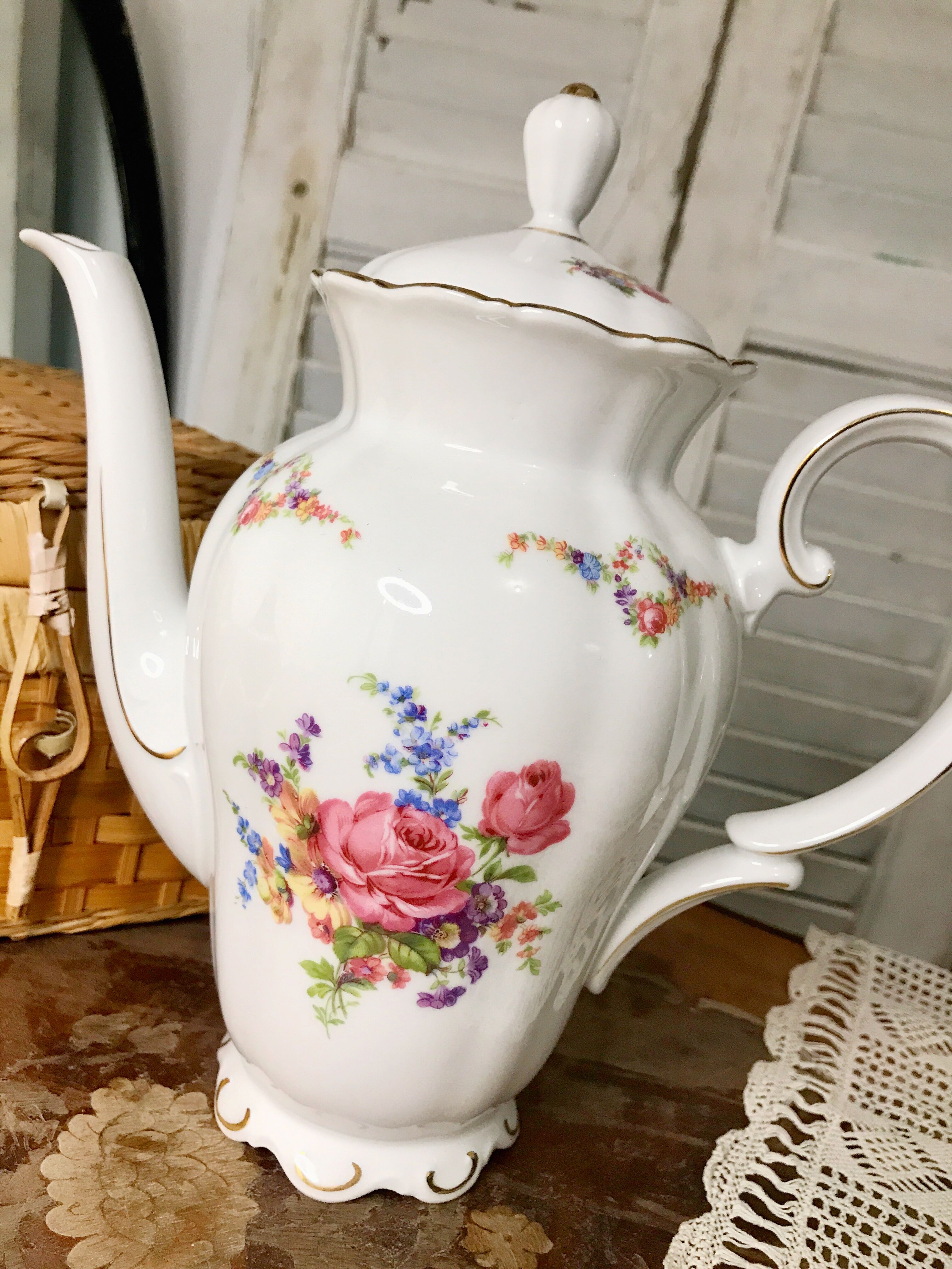 Teapot/Porcelain coffee maker