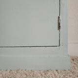 Old small green water cabinet