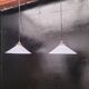Opaline cone pendants