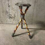 Kitsch pedestal table from the 70s