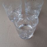 Trio de verres à whisky