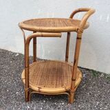 Vintage bamboo dessert - rattan