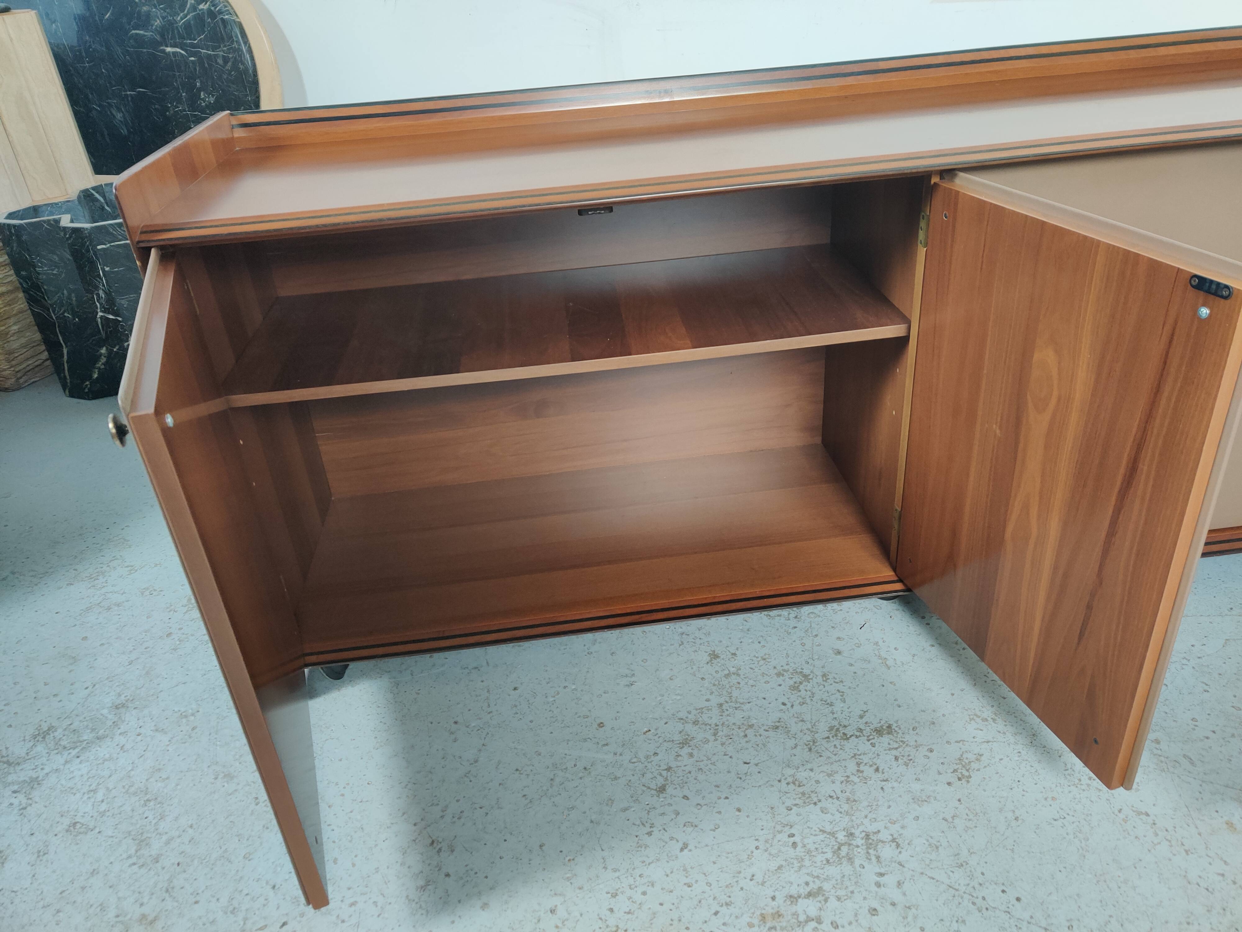 Artona sideboard Afra and Tobia Scarpa, Maxalto edition, 70s