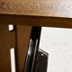 CJ Rosengaarden oak dining set, Set of 7