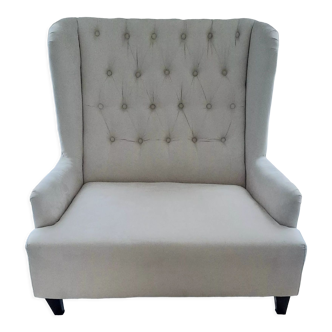 White armchair