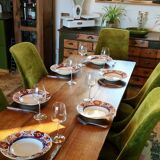 Farm table in sold oak