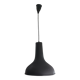 Black industrial metal hanging pendant lamp