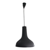 Black industrial metal hanging pendant lamp