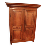 Solid oak wardrobe